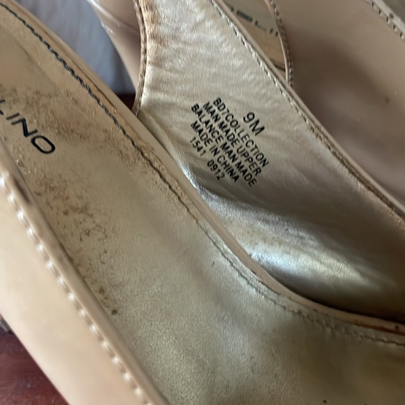 Bandolino Tan Slingback Heels Size 9 - Picture 3 of 5